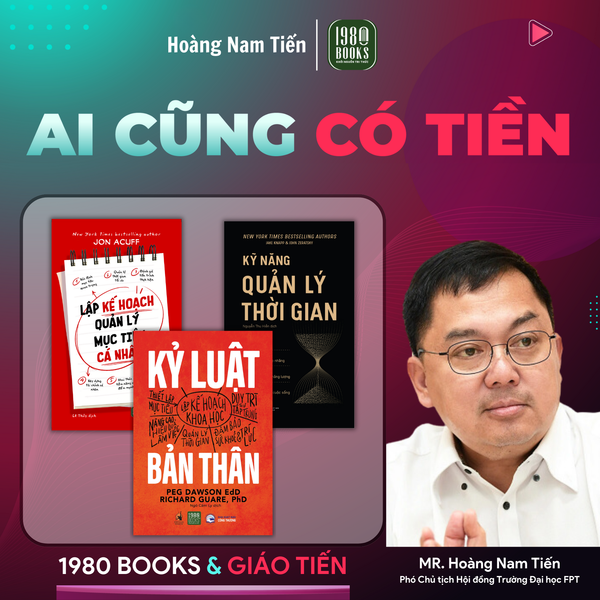 Bộ 3 cuốn sách: Kỷ luật bản thân + Kỹ năng quản lý thời gian + Lập Kế Hoạch Quản Lý Mục Tiêu Cá Nhân