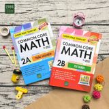  Combo Chinh Phục Toán Mỹ - Common Core Math (Từ Lớp 1 Đến Lớp 5) 