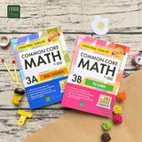  Combo Chinh Phục Toán Mỹ - Common Core Math (Từ Lớp 1 Đến Lớp 5) 