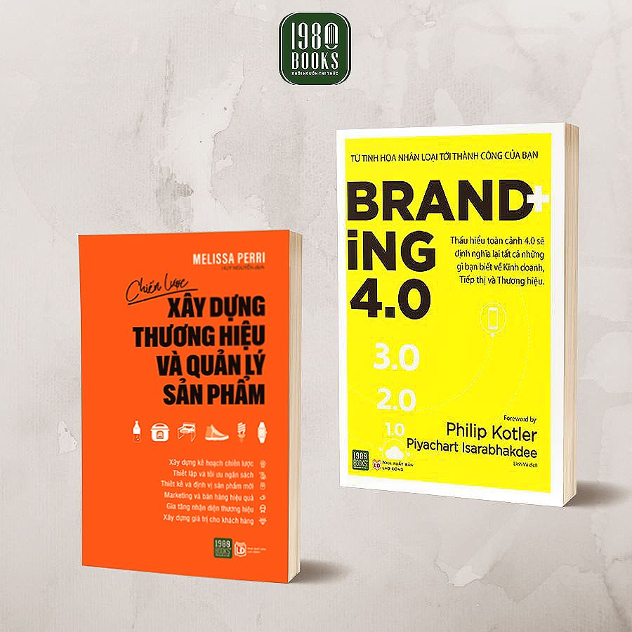  Combo 2 cuốn sách Xây dựng thương hiệu, bứt phá doanh thu sản phẩm 