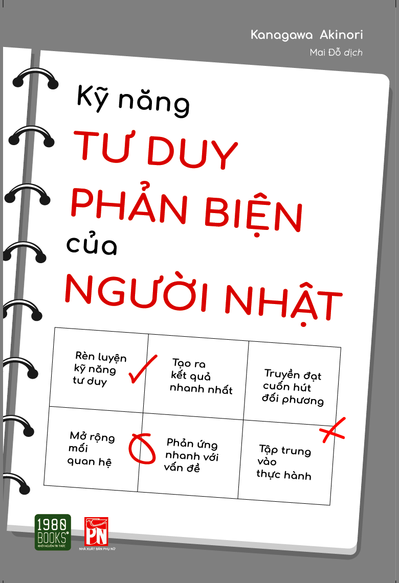  KĨ NĂNG TƯ DUY PHẢN BIỆN CỦA NGƯỜI NHẬT 