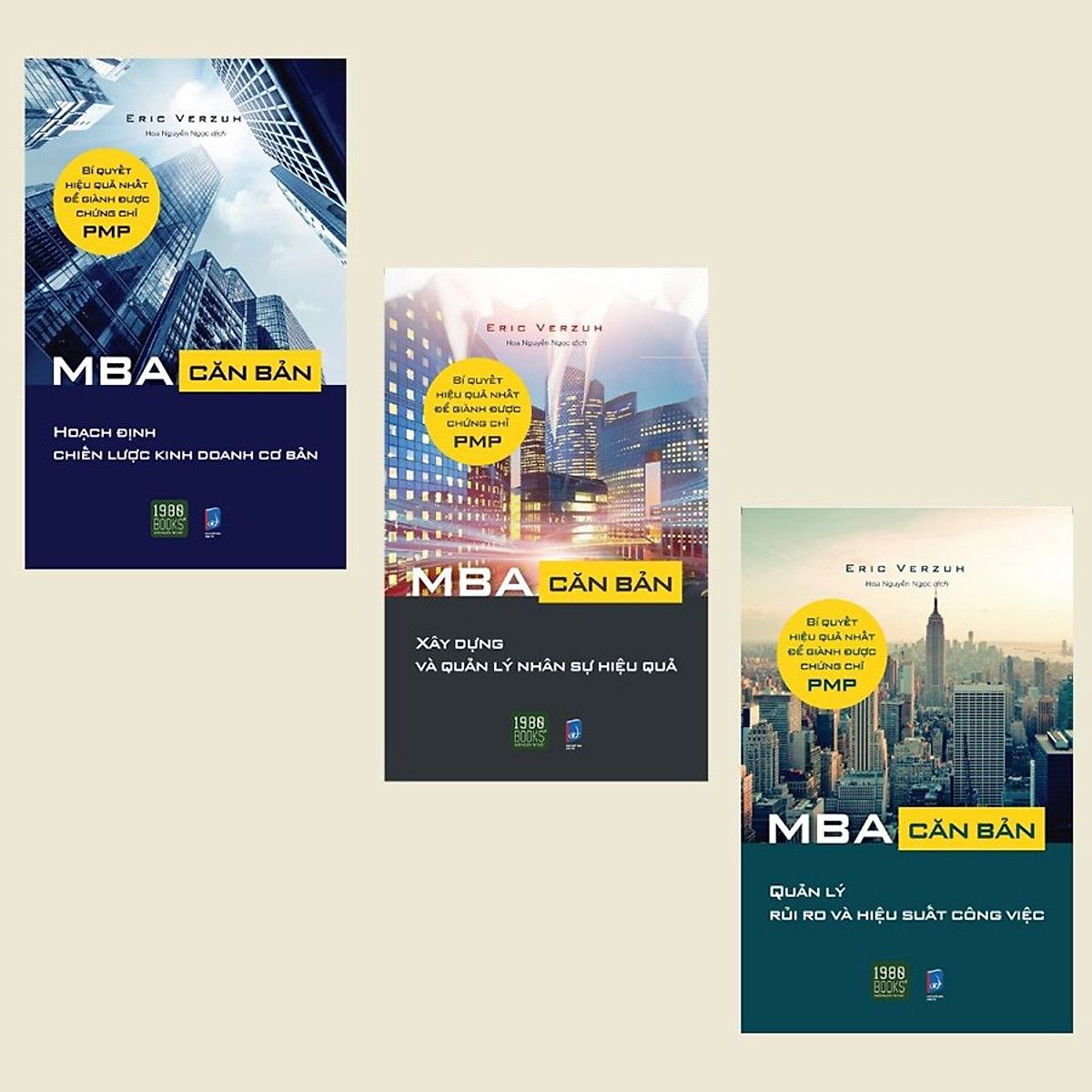 Combo Bộ 3 Cuốn: MBA Căn Bản 