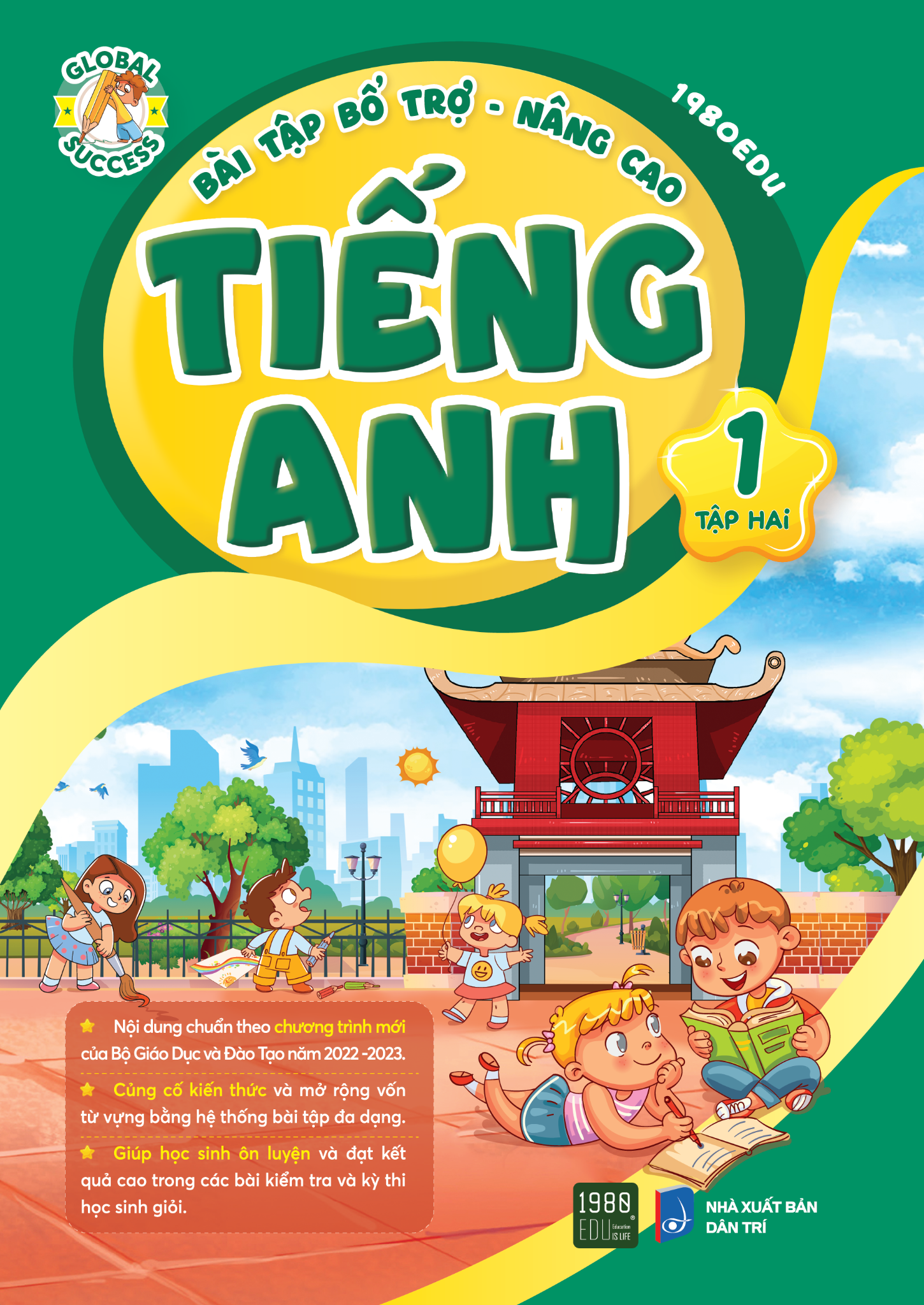  Bài tập bổ trợ nâng cao tiếng Anh lớp 1 tập 2 