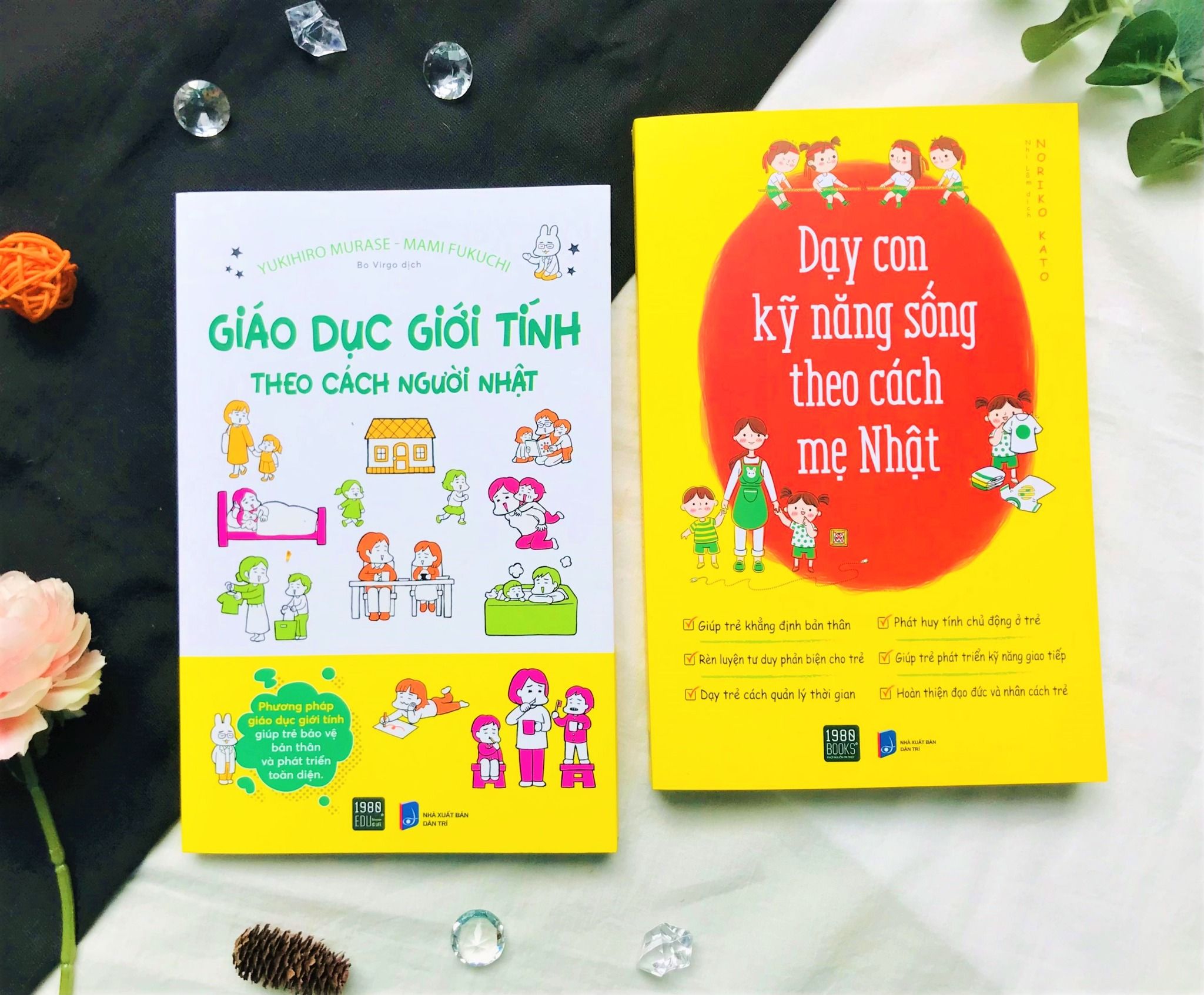  Combo Giáo Dục Giới Tính Theo Cách Người Nhật + Kỹ Năng Sống Theo Cách Mẹ Nhật 