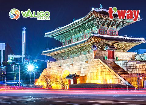 DU LỊCH HÀN QUỐC: SEOUL - NAMI - EVERLAND (T'WAY AIR)