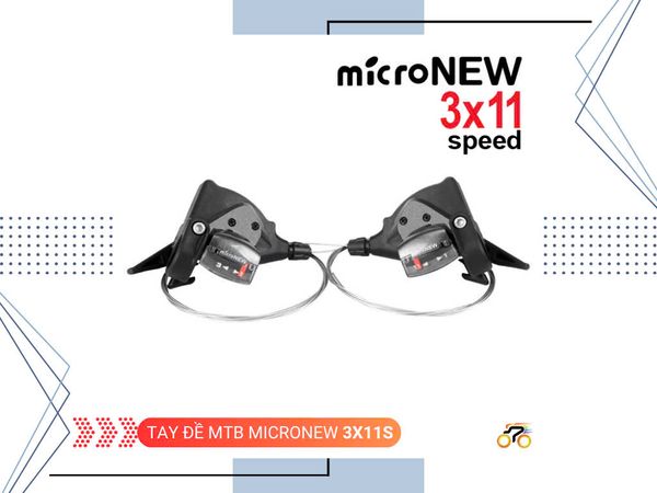 TAY ĐỀ MICRONEW 11S (3X11 TỐC ĐỘ)