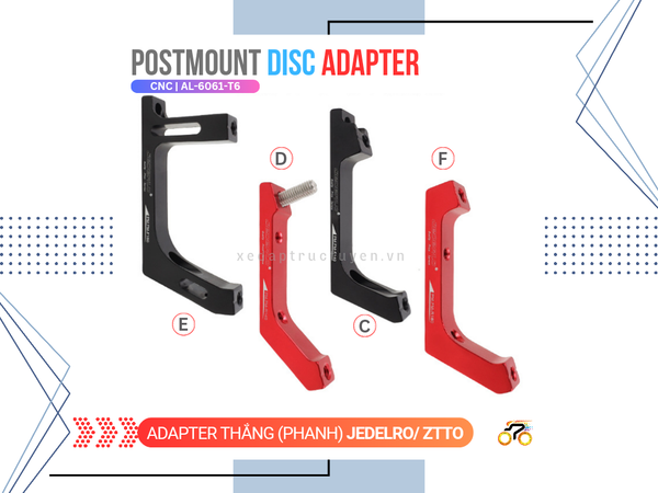 ADAPTER CẦU THẮNG (PHANH): SAU - JEDERLO