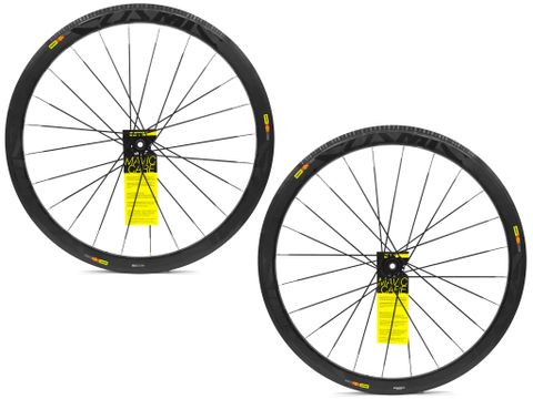 BÁNH XE ĐẠP ROAD 700c - MAVIC COSMIC DISC - BOOST (CỐI NỔ) - TRƯỚC 24L, SAU 24L, PHANH ĐĨA - LÍP THẢ 7,8,9,10,11,12 - CĂM LÁ HẸ