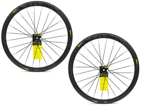 BÁNH XE ĐẠP ROAD 700c - MAVIC COSMIC DISC - BOOST - TRƯỚC 24L, SAU 24L, PHANH ĐĨA - LÍP THẢ 7,8,9,10,11,12 - CĂM LÁ HẸ
