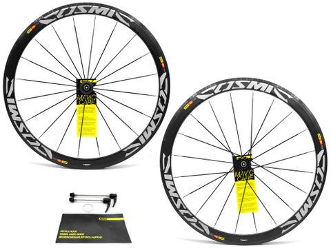 BÁNH XE ĐẠP ROAD 700c - MAVIC COSMIC (CỐI NỔ) - TRƯỚC 20L, SAU 20L, MÁ PHANH - LÍP THẢ 7,8,9,10,11,12 - CĂM LÁ HẸ - HUB NHÔM