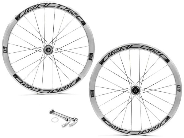 BÁNH XE ĐẠP ROAD 700c - TIRALPRO BẠC - 20/24H PHANH ĐĨA - ĐÙM BẠC ĐẠN - CỐI HG NỔ - LÍP THẢ 9,10,11