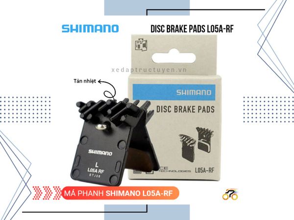 BỐ THẮNG DĨA - L05A-RF - TẢN NHIỆT - SHIMANO (CÓ HỘP)