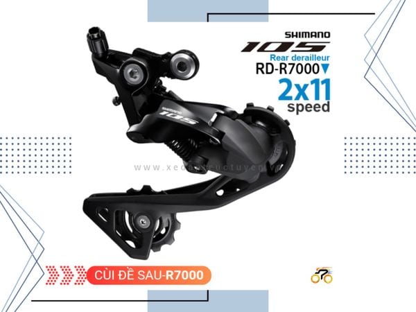 CÙI ĐỀ SAU - SHIMANO 105 - R7000 (11 TỐC ĐỘ)
