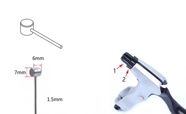 RUỘT DÂY THẮNG TALAEC - MTB - INOX