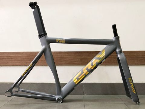 KHUNG SƯỜN XE ĐẠP FIXED GEAR 700c - GRAY F16 - NHÔM - PHUỘC NHÔM