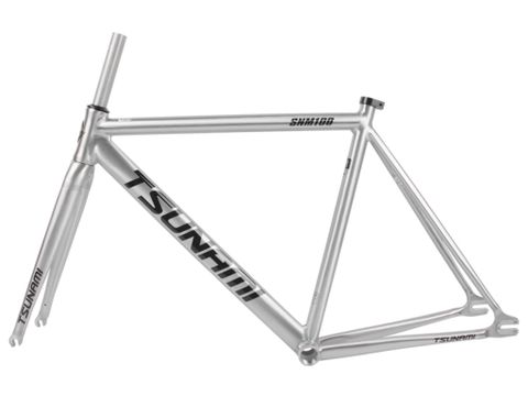 KHUNG SƯỜN XE ĐẠP FIXED GEAR 700c TSUNAMI SN-M100 / 2021 - NHÔM (KÈM PHUỘC & CHÉN CỔ)