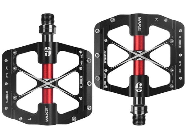 PEDAL XE ĐẠP - BÀN ĐẠP WAKE WK87 - 3 BẠC ĐẠN (NHÔM)