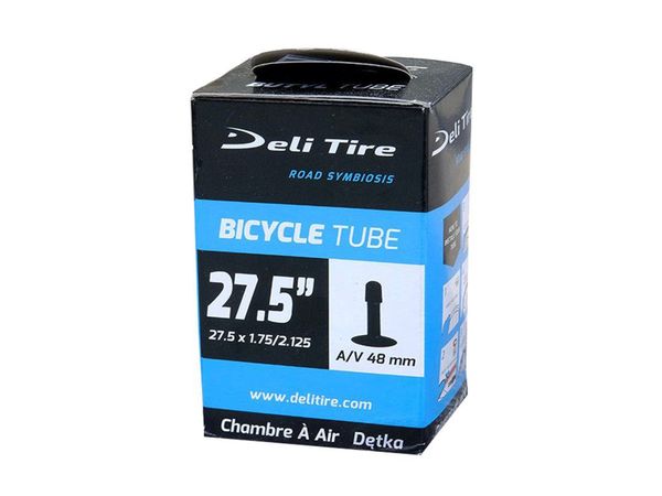 RUỘT XE ĐẠP - DELI 27.5” - 27.5x1.75-2.125 (VAN LỚN 43MM)