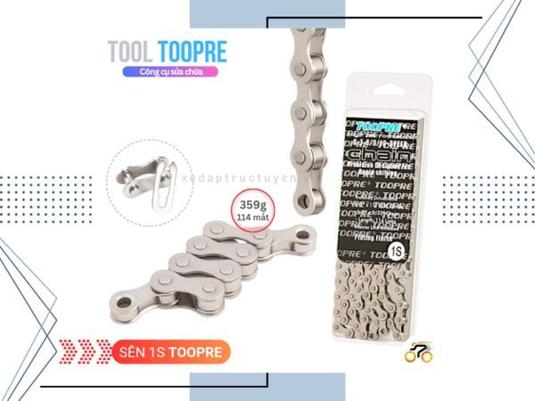 SÊN XE ĐẠP - FIXED GEAR - TOOPRE (1 TỐC ĐỘ)