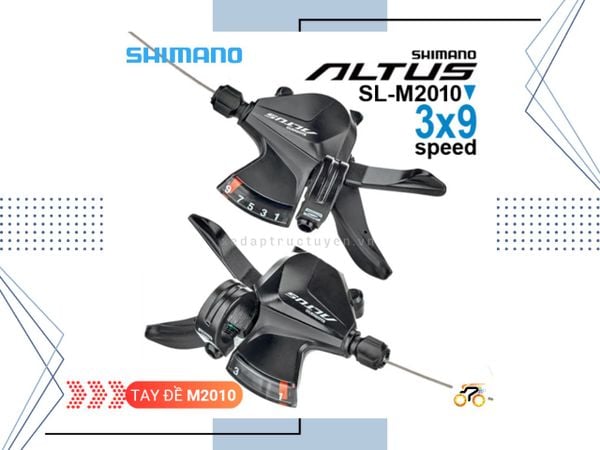 TAY ĐỀ SHIMANO ALTUS SL M2010 (3x9 TỐC ĐỘ)