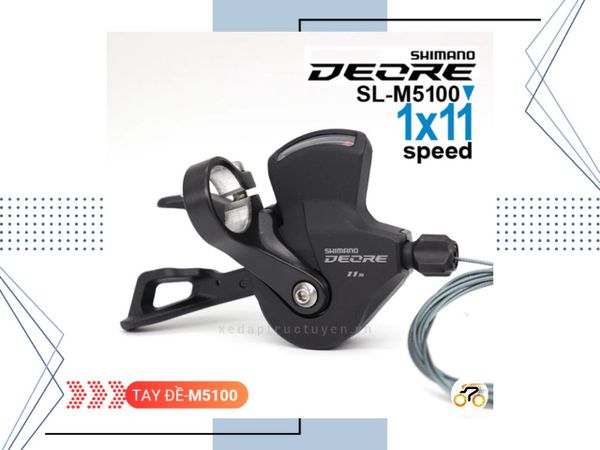TAY ĐỀ SHIMANO DEORE SL M5100 (11 TỐC ĐỘ) (CÓ CỬA SỔ)