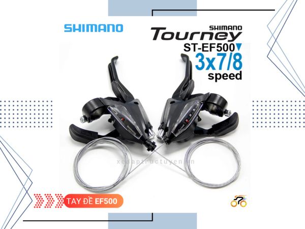 TAY ĐỀ SHIMANO ST EF51 / EF500 TÍCH HỢP TAY THẮNG (3x7 TỐC ĐỘ)