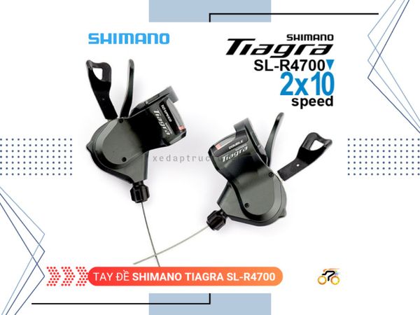 TAY ĐỀ - SHIMANO TIAGRA SL R4700 - BẤM XẢ (2x10 TỐC ĐỘ)