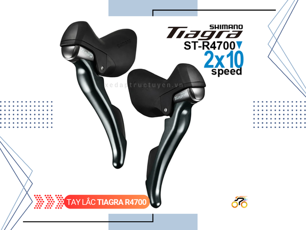 TAY LẮC - SHIMANO TIAGRA ST R4700 - DÂY ÂM (2x10 TỐC ĐỘ)