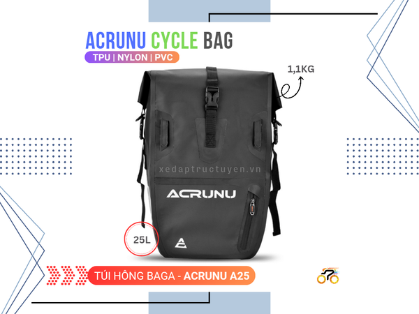 TÚI BÊN HÔNG BAGA - ACRUNU A25 - TOURING - 25L