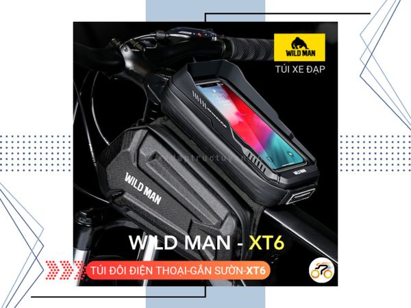 TÚI ĐÔI ĐIỆN THOẠI GẮN SƯỜN - WILD MAN XT6 (HỘP CỨNG)