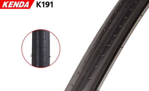 VỎ XE ĐẠP 700c - KENDA K191 - 700x23 (1 CÁI) MÀU ĐEN