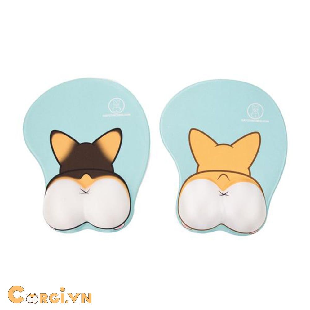 TẤM LÓT CHUỘT 3D MÔNG CORGI