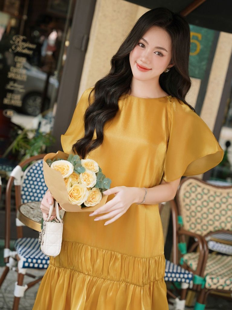 Cheryl Dress Yellow