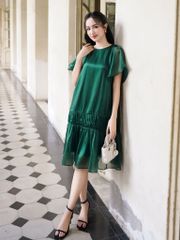 Cheryl Dress Green