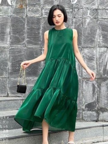 Xenia Dress Green