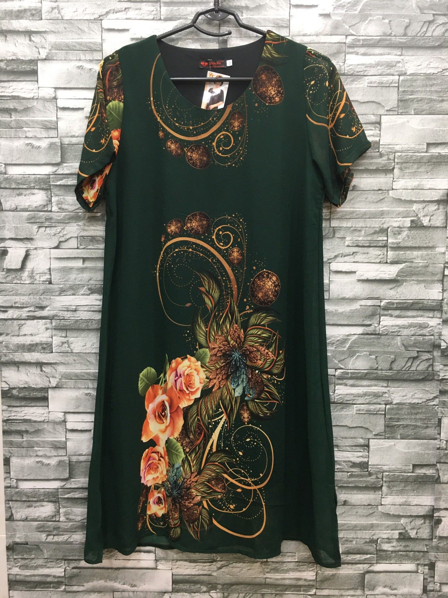 Đầm vol vải quảng châu