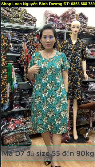 Đầm chữ A mã D7