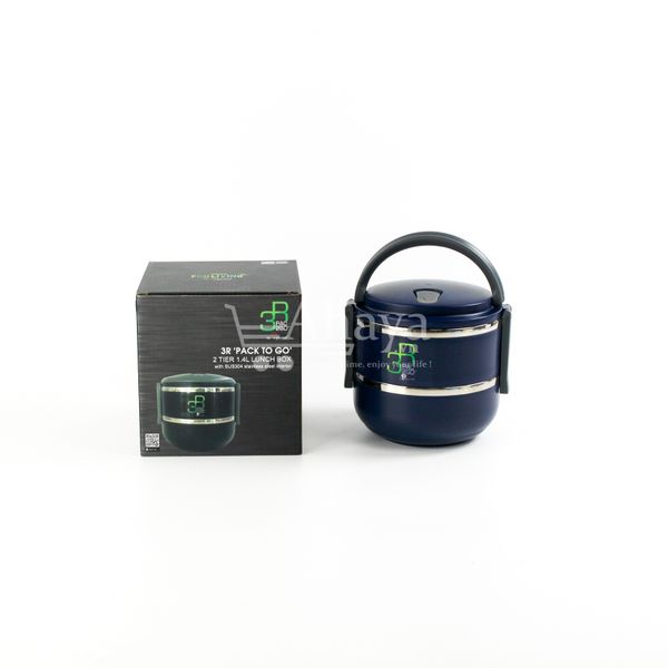 Camen 2 ngăn La gourmet Pack to go Mellienium 1.4L blue - Mỹ