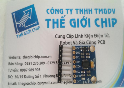 Module Cảm Biến Góc Gia Tốc MPU6050 GY-521