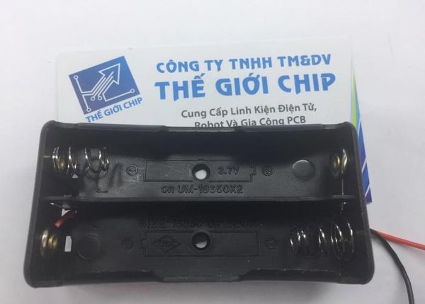 Hộp pin 2 cỡ 18650