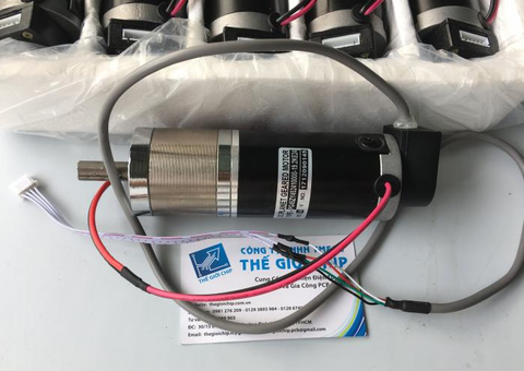 Động Cơ MOTOR SERVO 14.000RPM ENCODER 500PPR, hộp số 19.2