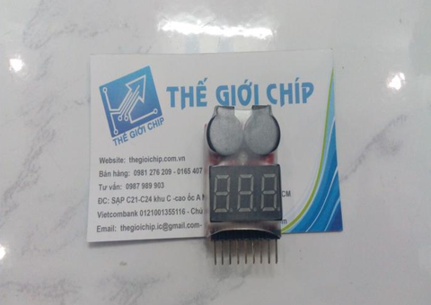 MẠCH TEST PIN( LOA BÁO HT LED)