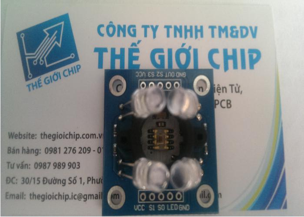 Module Cảm Biến Mầu TCS230 TCS3200 (Chống Nhiễu)