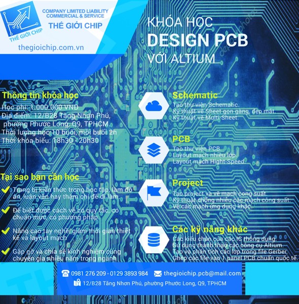 Khóa học Design PCB với Altium