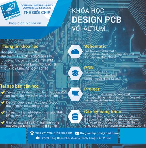 Khóa học Design PCB với Altium