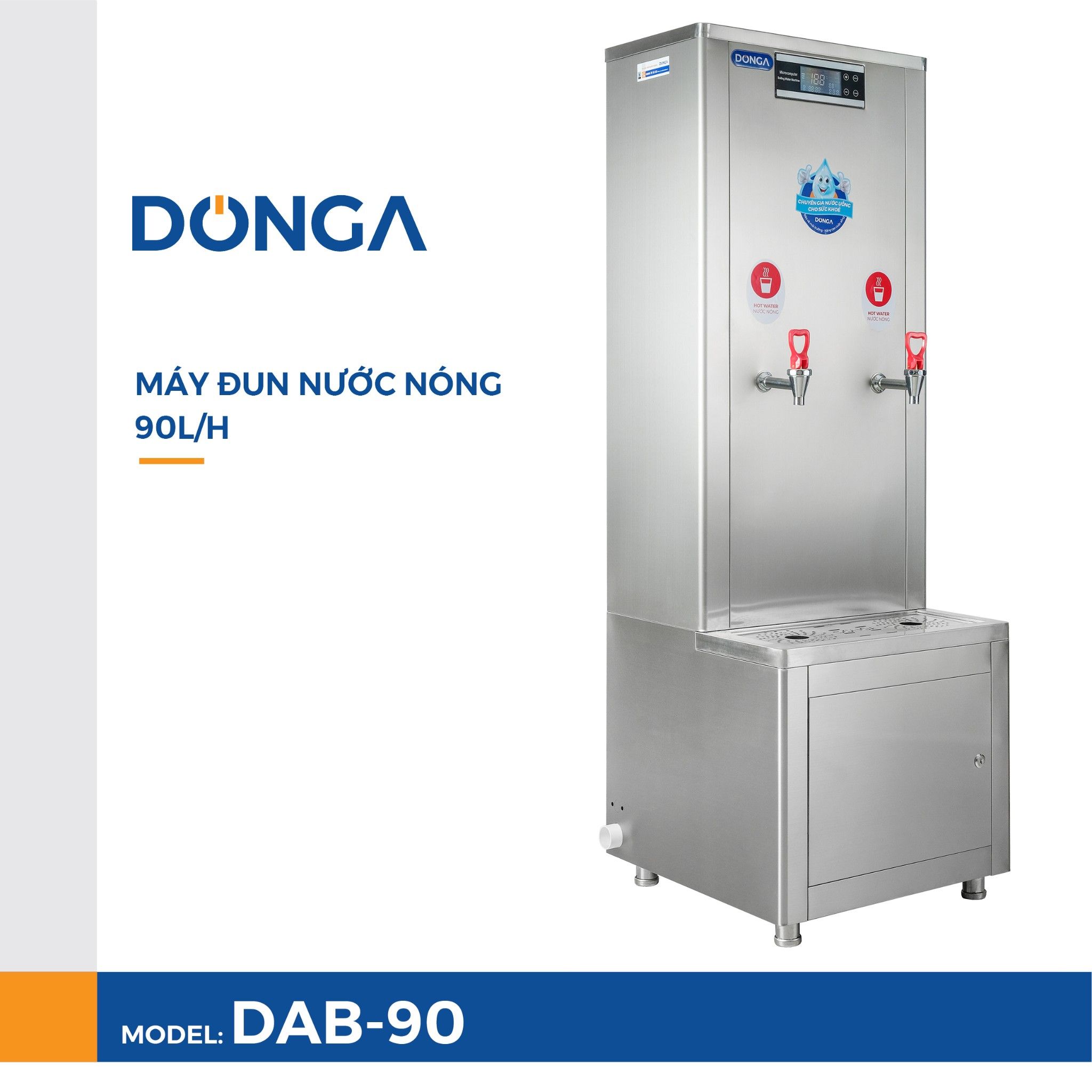 may dun nuoc nong tu dong donga dab 90 90l h