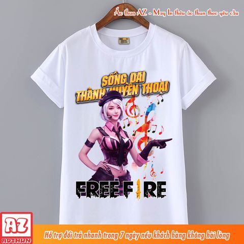  Áo thun Free Fire in hình Kapella Lisa Blackpink - Có size trẻ em M2652 