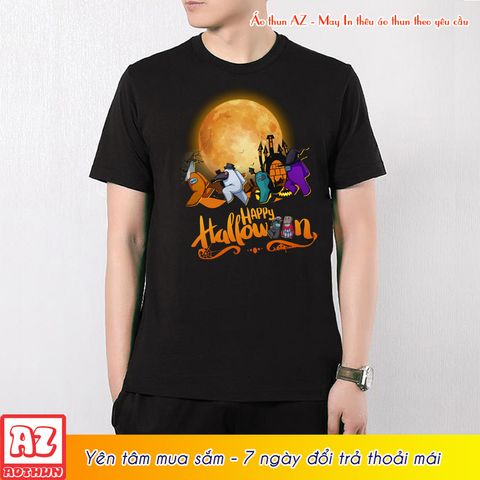  Áo thun game Among Us phong cách Halloween màu đen độc đáo M2771 