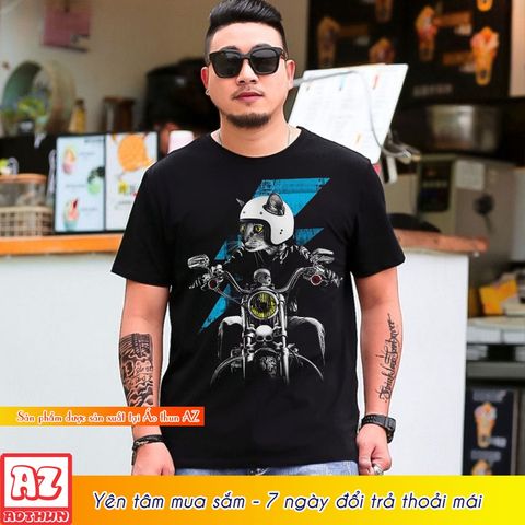  Áo thun nam in hình mèo 3D phong cách thái lan 2023 - bigsize 5XL 6XL 7XL M3194 