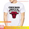 Áo thun Bull Chicago thời trang màu đen và trắng - Form rộng Unisex M2793